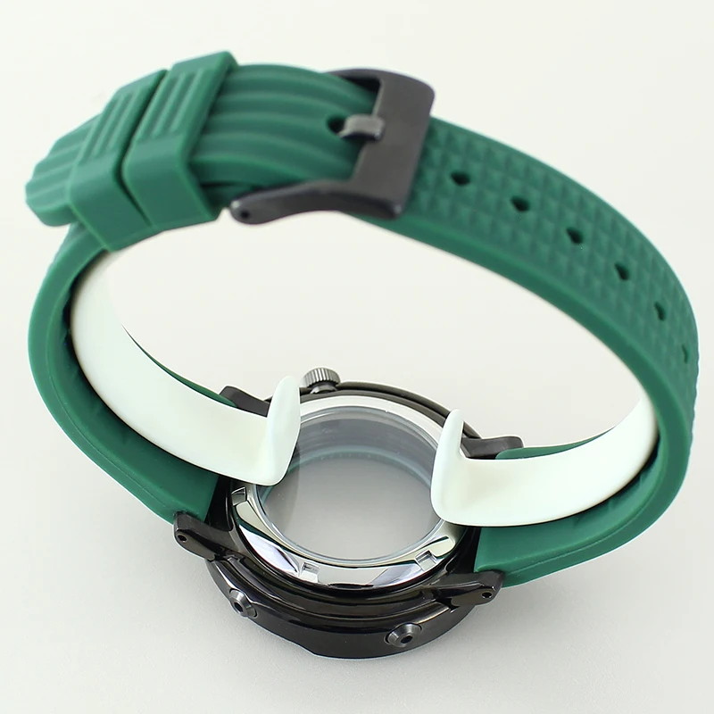 Корпуса для часов SKX 43 мм, модификация Tuna Canned, с люминесцентным безелем C3, сапфировым стеклом, для механизмов NH35, NH36, NH34, NH38, водонепроницаемость 20ATM. (art.: 3920d906fb17c) - 3920d906fb17c