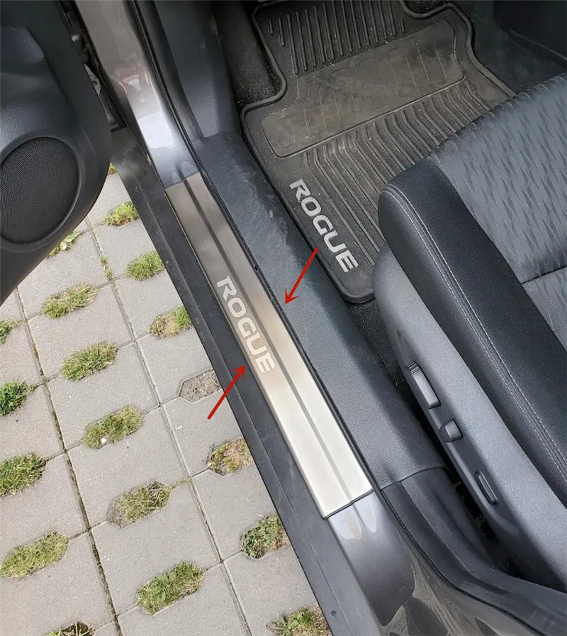 

Высококачественная защитная пластина из нержавеющей стали для Nissan ROGUE 2014-2019, автомобильные аксессуары для защиты от царапин
