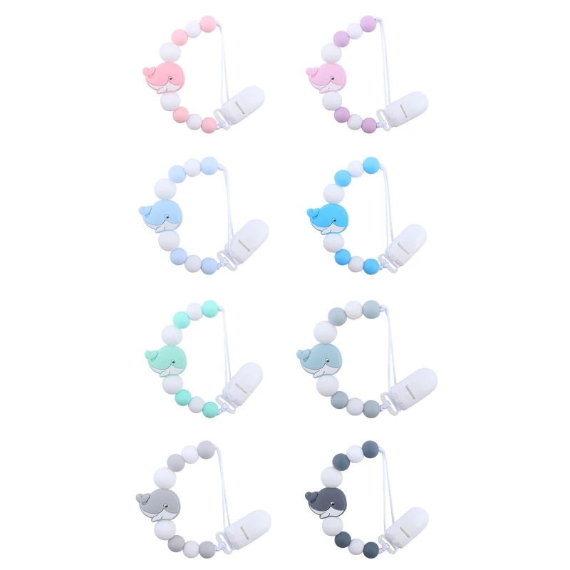 

Для креативного мультяшного Кита, животного, детской пустышки, прорезыватель для младенцев, малышей, жевательное средство, Прорезыватель для зубов