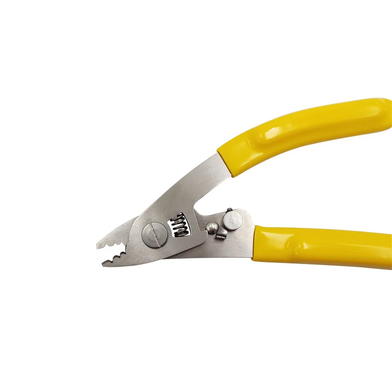 Newest HY33 Stainless Steel Fiber Optic Stripper Professional Fiber Optic Tool Stripper 3 Holes Drop Cable Stripper