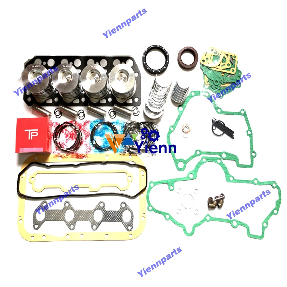 

For Mitsubishi K4F Overhaul Rebuild Kit Fit MT25 Tractor Excavator WS210Ⅱ WS310Ⅱ Diesel Engine Spare Parts