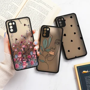 Poco X3 Pro чехол жесткий ПК для Xiaomi Redmi Note 10 Pro чехол Xiaomi Redmi Note 9 Pro 8 7 9S 9A 9C 8A Mi 10T 11T 9T 11 Lite Funda Poco M3 F3 M4