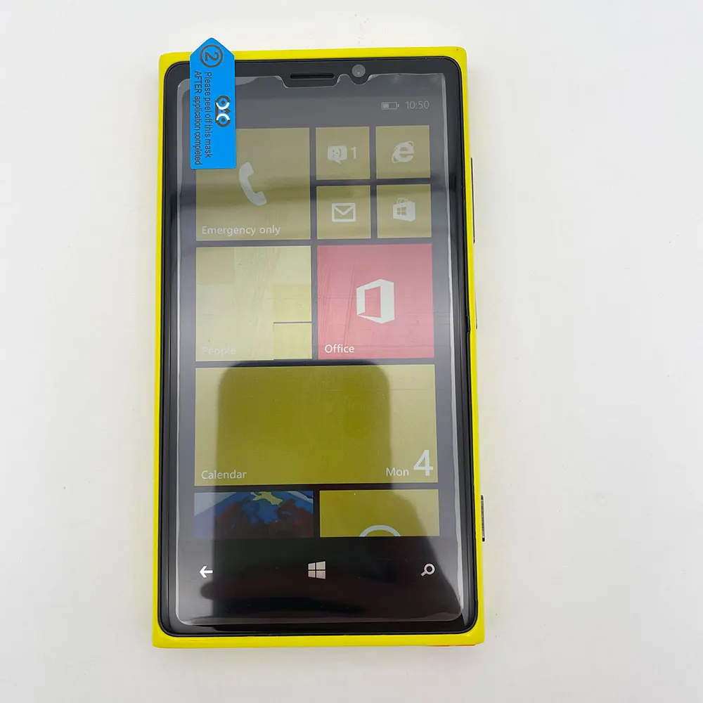 Фото Разблокированный восстановленный оригинальный мобильный телефон Lumia 920 4G с одной SIM-картой GSM 900/1800, 2000 мАч, 8 МП, сделано в Финляндии №2