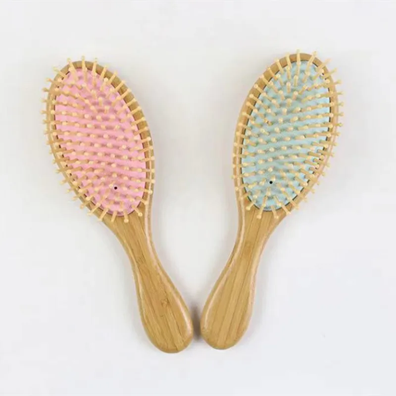 Профессиональная Массажная щетка для выпадения волос с деревянной ручкой