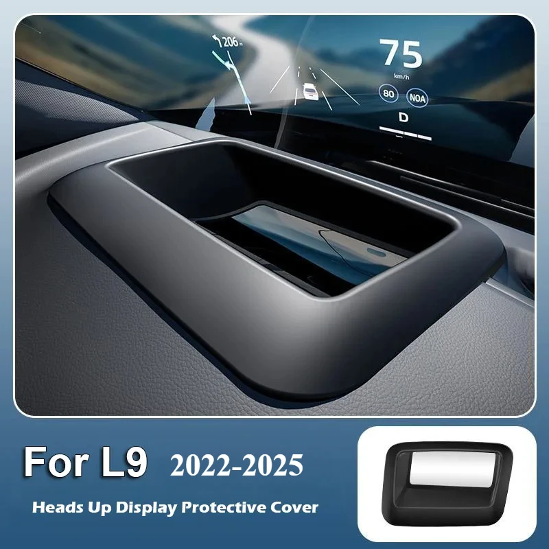 

Для Li LiXiang L6 L7 L8 L9 2022-2024 Автомобильная защитная крышка HUD, изогнутое HD-стекло, защитная крышка для проекционного дисплея, приборная панель