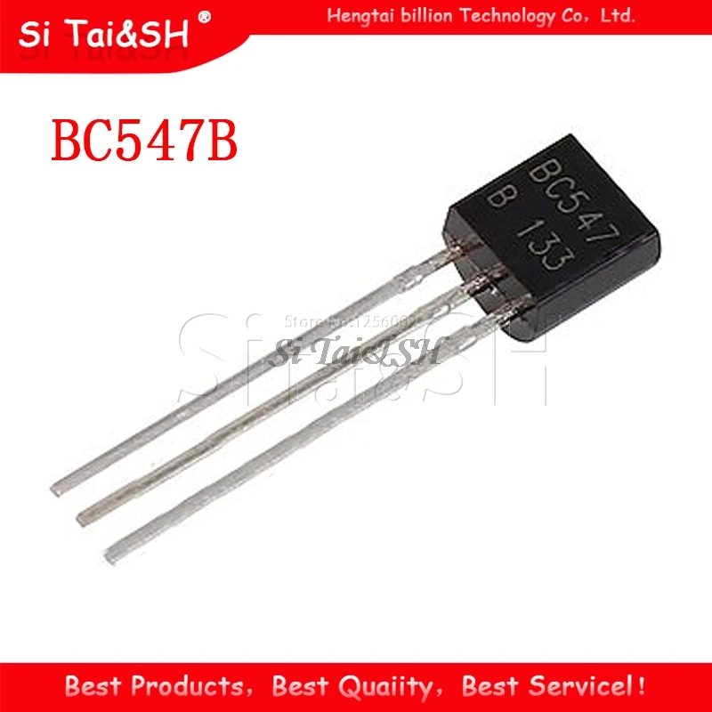 ТРАНЗИСТОР BC548B BC546B BC557B BC547B BC558B BC549B BC548 BC546 BC557 BC547 BC558 BC549 TO-92 TO92 100 шт. - купить по