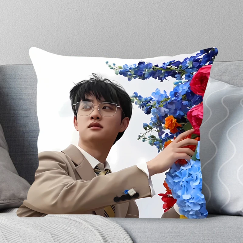 Квадратный Чехол Для Подушки Декоративная Наволочка Из Полиэстера Гостиной