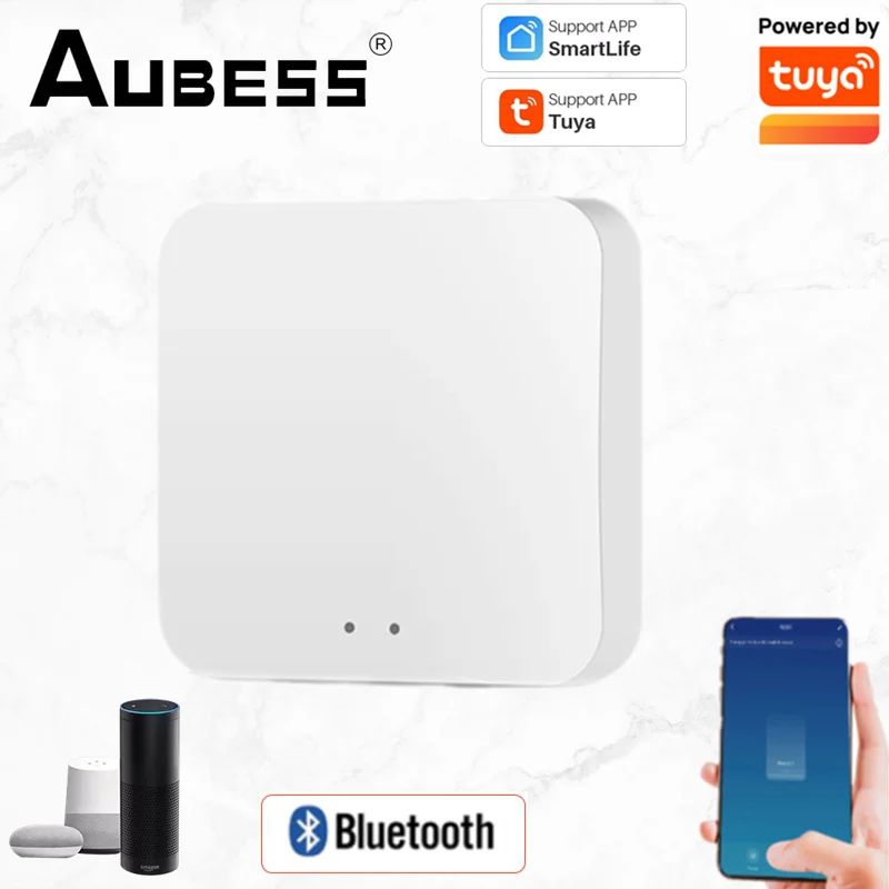 

Умный сетчатый шлюз Tuya, многорежимный хаб с поддержкой Bluetooth, работает с приложением Tuya Smart Life, дистанционное Голосовое управление через Alexa ...