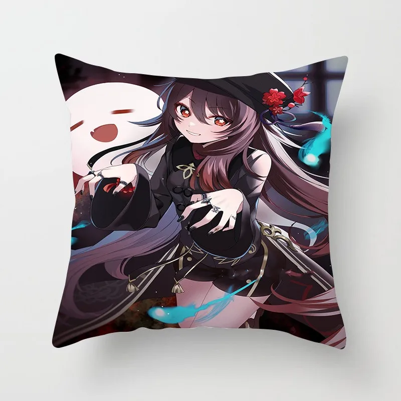 

Genshin Impact Kaeya Tiddies Pillow Cases Anime Cushion Cover Living Room Decorative Pillowcases Sofa Bed Pillow Hug Home Decor