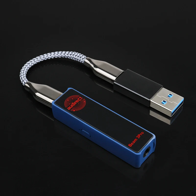 Портативный усилитель для наушников Audirect Beam 3Pro ESS9281 AC Pro HiFi Beam3 36 бит/768 кГц DSD512 с