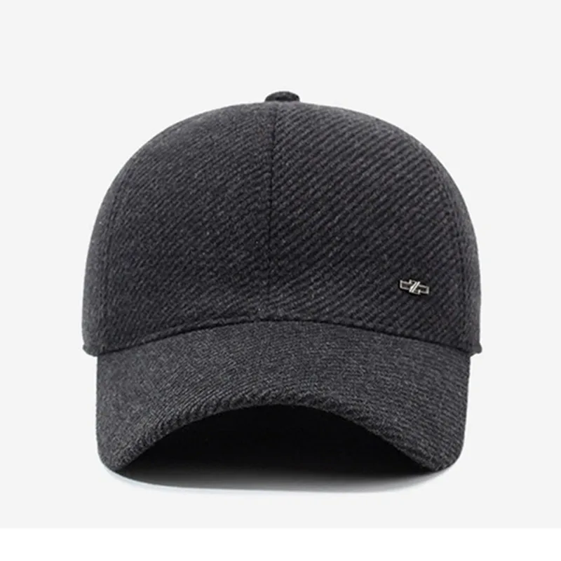 Кепка Snapback новая зимняя мужская кепка плюшевая утолщенная морозостойкая