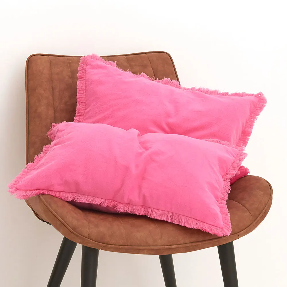 Квадратный чехол на подушку в скандинавском стиле