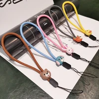 cute lanyard strap wrist rope hanging adjustable size for mobile phone case keychain hanging rope