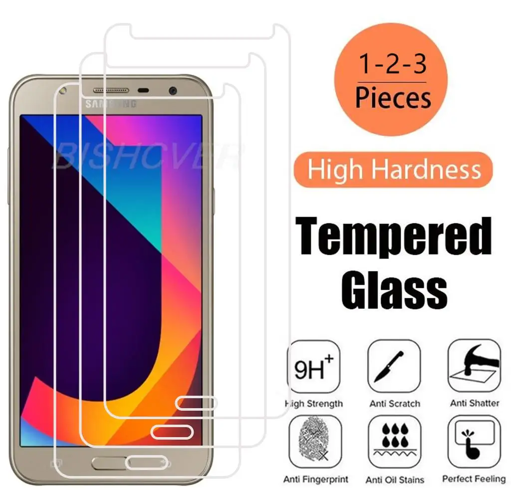 

For Samsung Galaxy J7 Tempered Glass Protective On Samsung Galaxy J 7 J7 2016 Duos SM-J710F J710F Screen Protector Film Cover