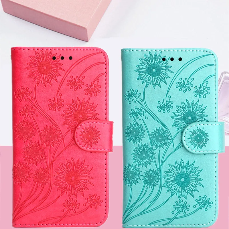 Leather Flip Case for Samsung Galaxy S23 S22 Ultra S21 FE S20 S10 Plus Note 20 10 9 8 A32 A51 A50 A52 A72 A12 A14 A13 A23 Cover