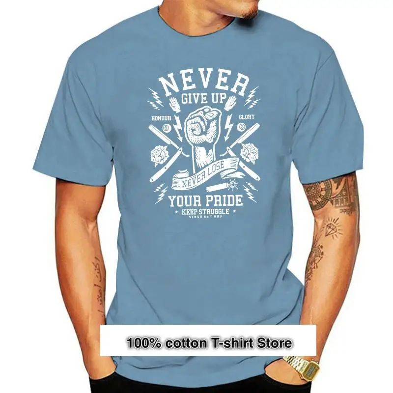 

Drewbacca-Camiseta de novio para mujer, ropa para Parte Superior Femenina, con frase Never Give Up