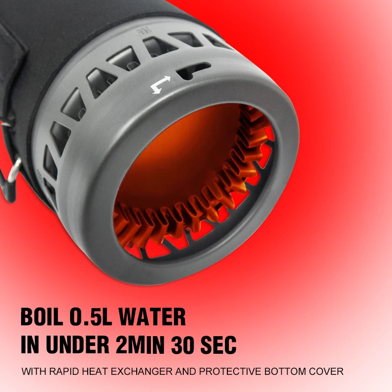 Портативная Уличная Плита WESTTUNE С Теплообменником Пропановая Газовая Для Пеших