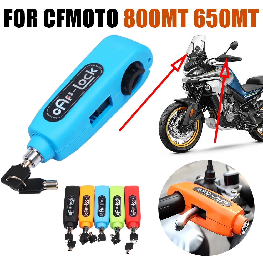 

For CFMOTO CF 800MT MT800 650MT MT650 650 MT 800 MT Motorcycle Accessories Grip Lock Handlebar Lock Brake Handle Lock Pull Rod