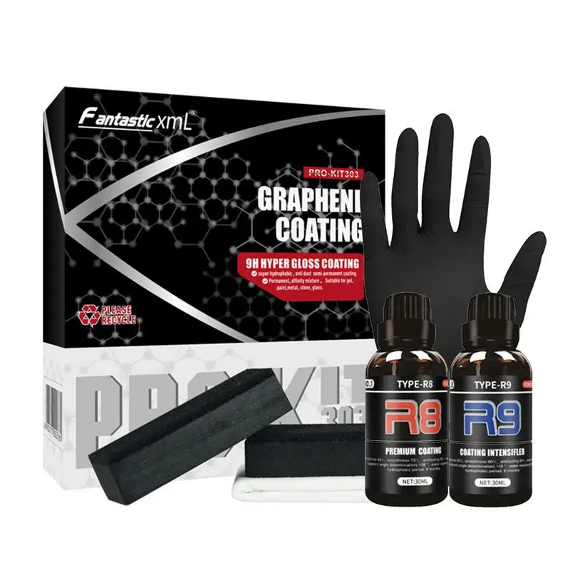 

Гидрофобное покрытие 9H для автомобиля, графеновое нанопокрытие для защиты краски мотоцикла, водонепроницаемое средство, автомобильные товары, автомобильные аксессуары