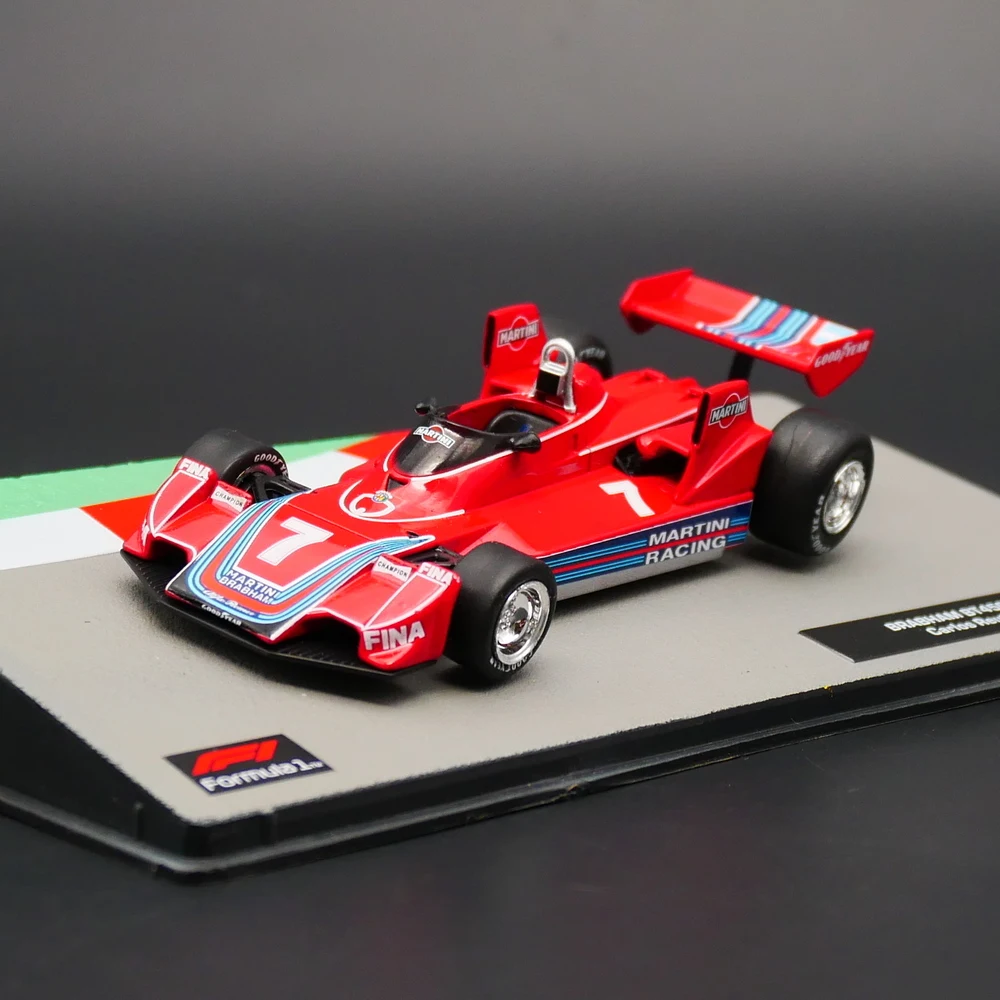 

Металлическая Игрушечная модель автомобиля под давлением Ixo 1:43 с легированной машиной брабхэм BT45B 1976