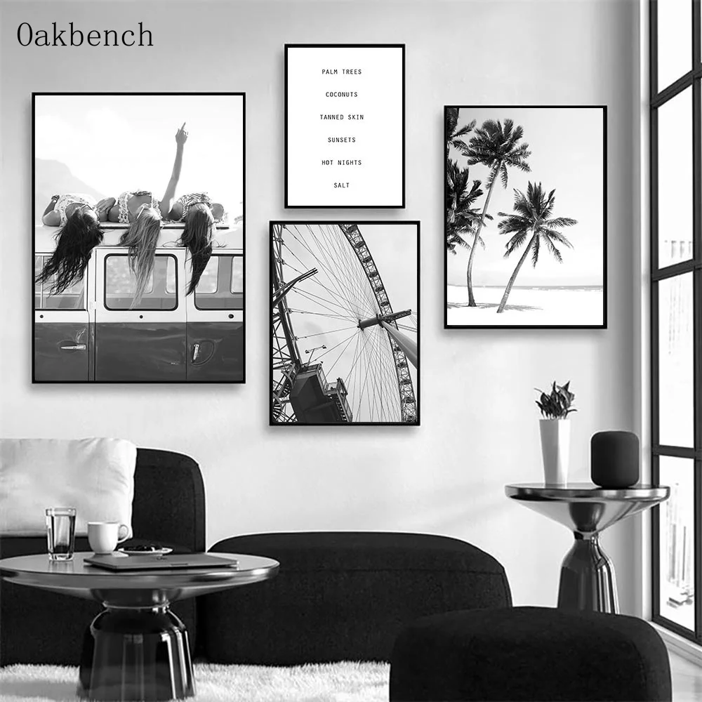 Картина на холсте в скандинавском стиле