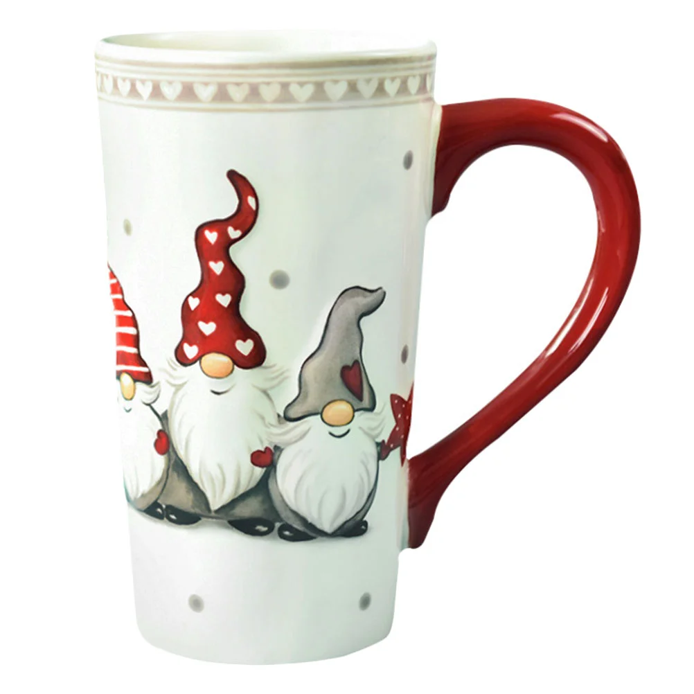 

Cup Mug Coffee Christmas Mugs Ceramic Cups Waterbeverage Porcelain Chocolate Snowman Santa Hot Kidsteabulkxmas Beer Party Winter
