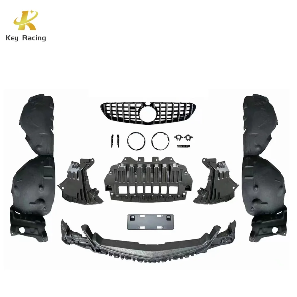 Крышка противотуманной фары для переднего бампера Benz S63 W217 воздухозаборная