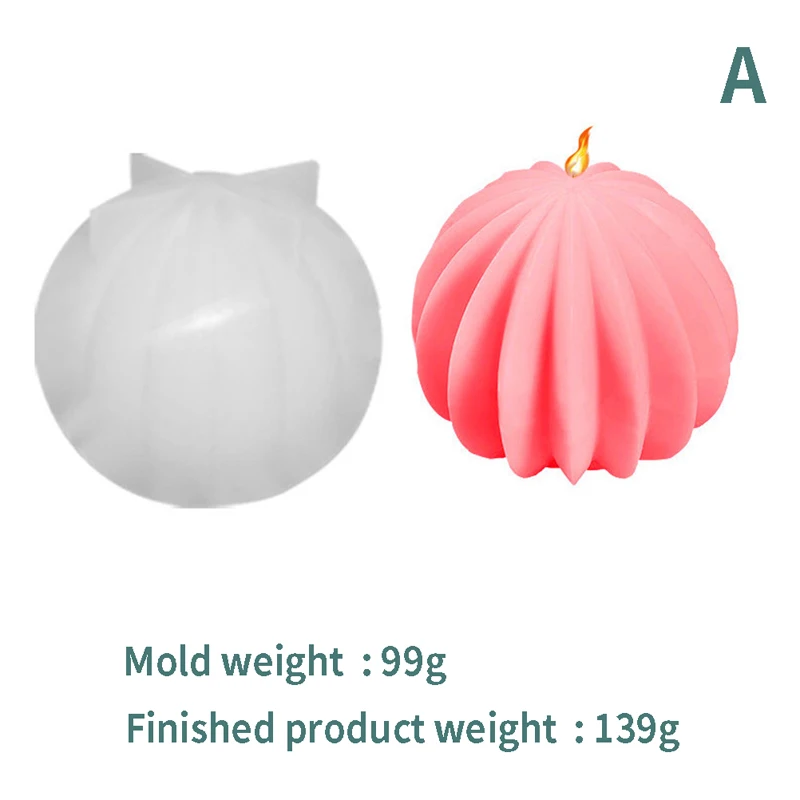 

European Style Retro Roman Column Candle Silicone Mold Handmade DIY Baking Molds Plaster Soap Mould Christmas Gifts Decoration