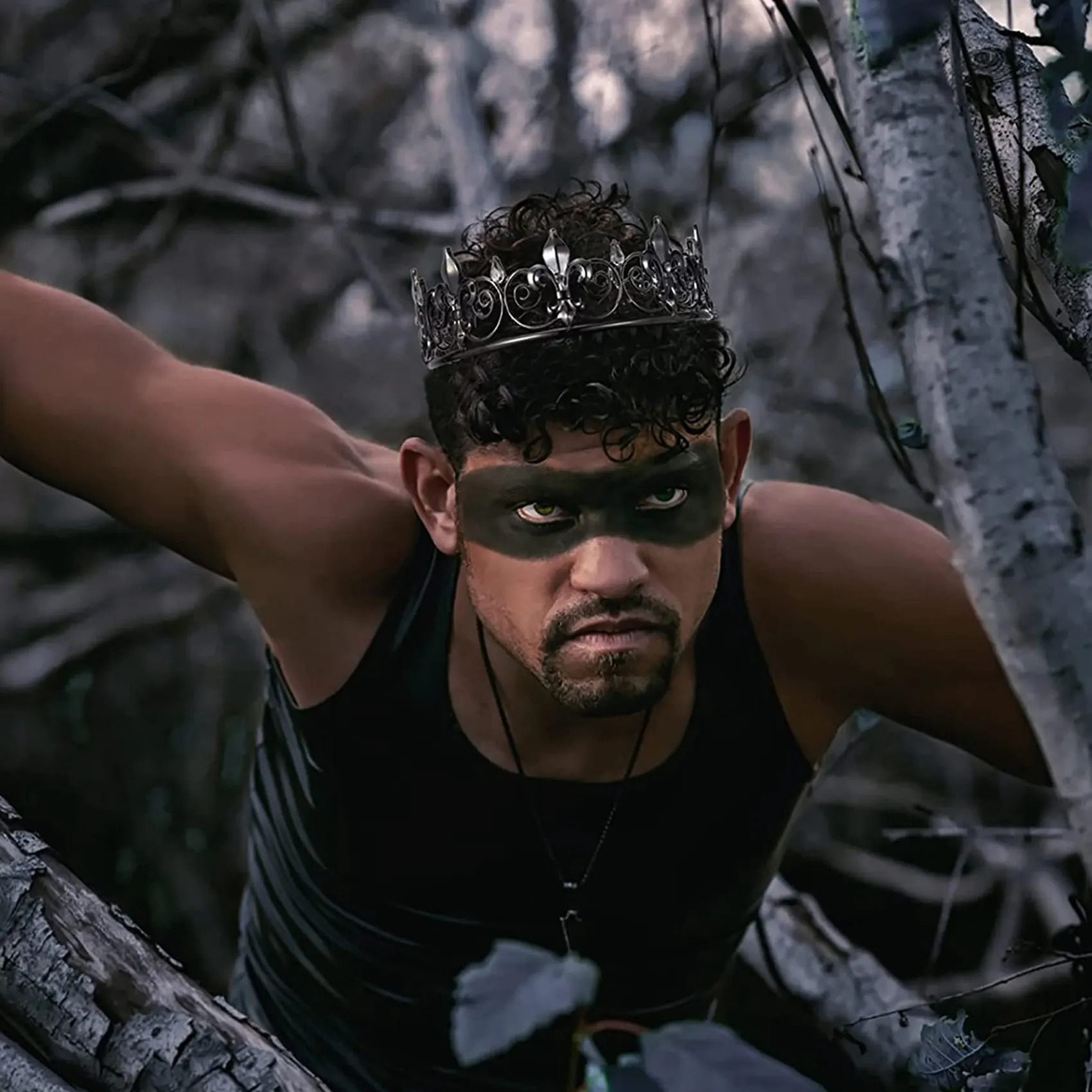 Корона в готическом стиле для мальчиков и мужчин металлические короны диадемы