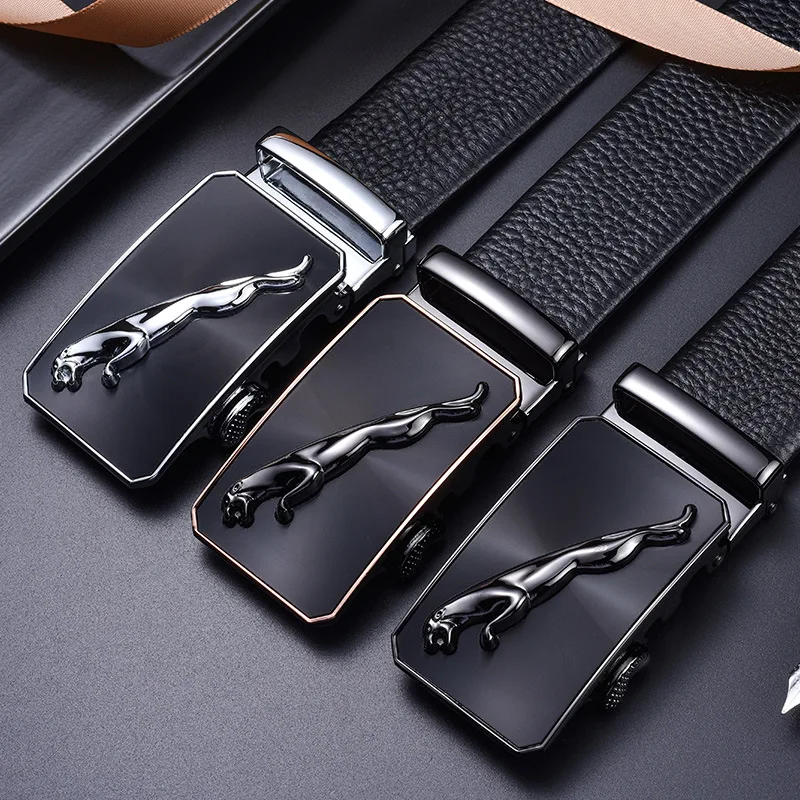 

Ремень мужской с гепардом, дизайнерский пояс из кожи, роскошный