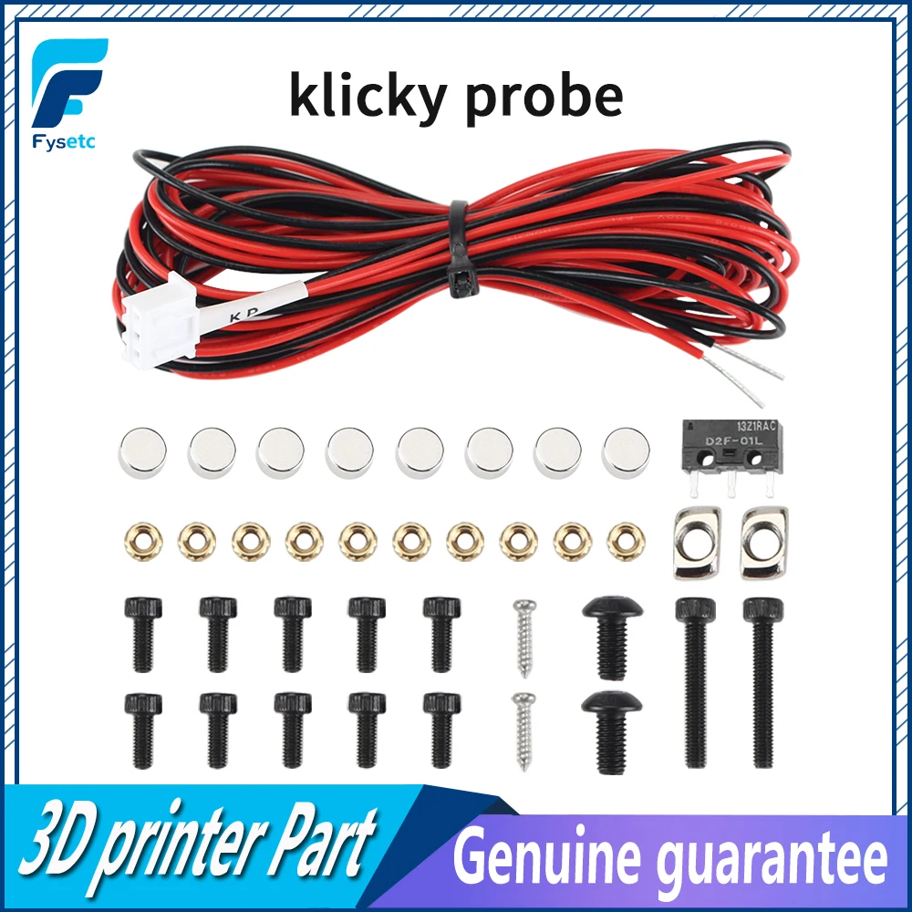 

FYSETC Voron Quickdraw Leveling Probe Kit Upgraded for K1 K2 K3 Voron V0 V1 V2 2.4 R2 Impresora 3D Printer Parts