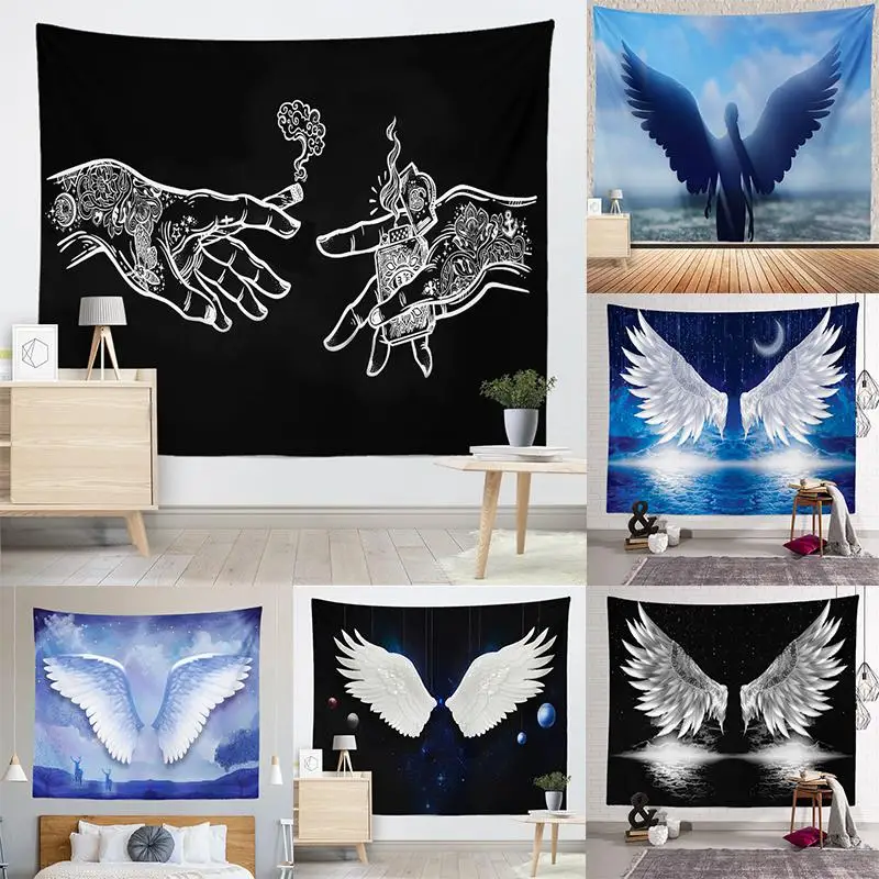 

Красивый настенный подвесной гобелен для спальни, гостиной, украшение для дома