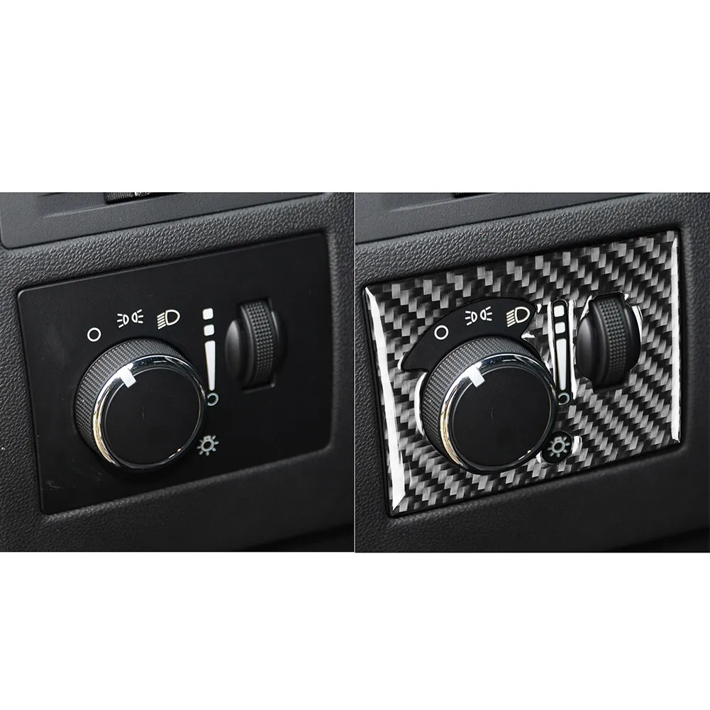 

For Dodge Challenger 2008-14 Switch Panel Cover Trim Auto Accessories Headlight Switch