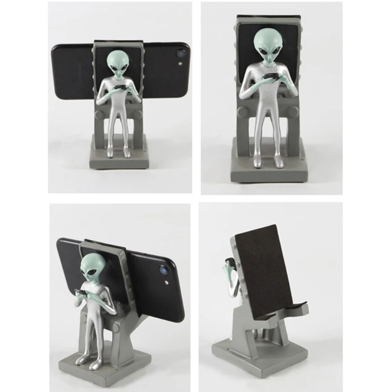 

for Creative Alien Tablet Holder Support Desktop Decoration Ornamen