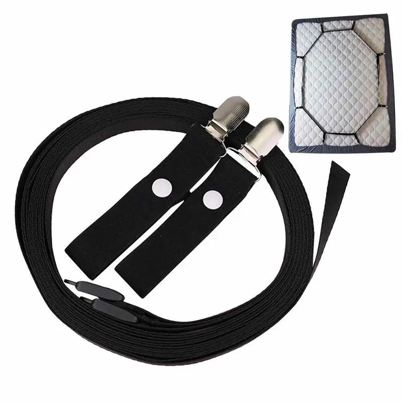 

Bed Sheet Fasteners Bed Sheet Holder Straps 360 Degree Sheet Tightener Strongest And Effective Extender Fits Most Mattress Sizes