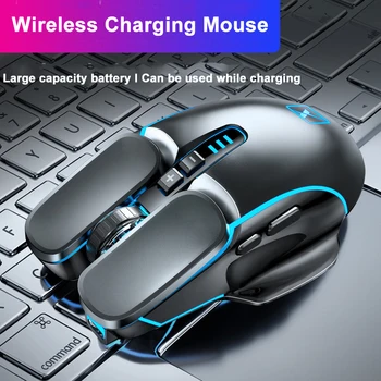 Xiaomi 2.4G Wireless Gaming Mouse Rechargeable Silent USB Ergonomic Computer 2400 DPI For PC Gamer Tablet Macbook Laptop Office 1