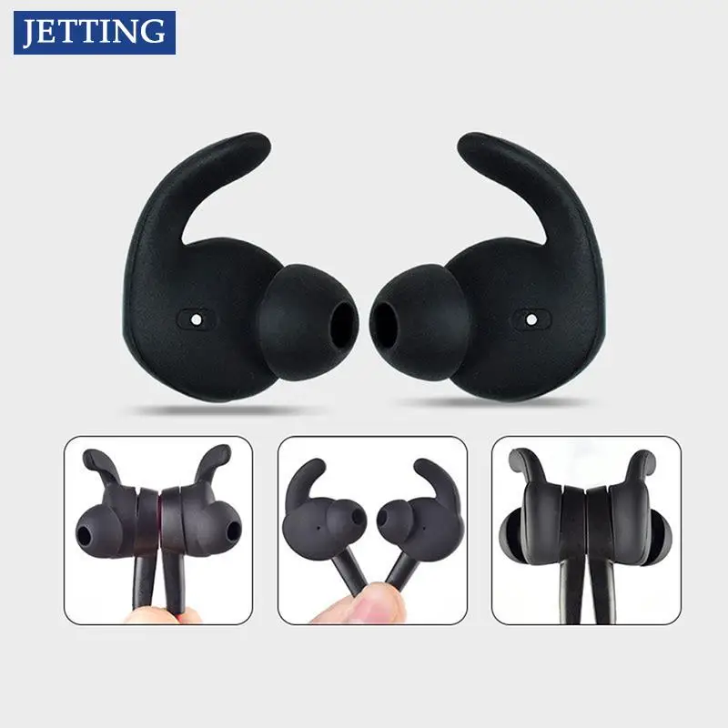 

3Pairs Silicone Earbuds Tips Ear Hook Earphone Replacement Noise Isolation Earbuds for Huawei AM60 AM61 Wireless In Ear Earphone