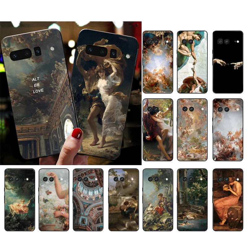 

Phone Case for Google Pixel 7 Pro 7 6A 6 Pro 5A 4A 3A Pixel 4 XL Pixel 5 6 4 3 XL 3A XL 2 XL Renaissance art Painting Case