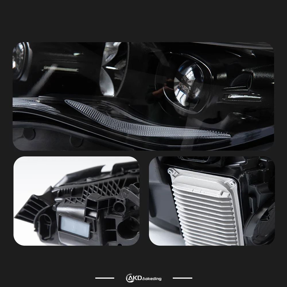 Для Benz E class W214 Фары 2024-2025 DRL 12V H7 Светодиодные биксеноновые лампы Противотуманные фары AKD Автомобильные украшения Аксессуар W211 Фара (art.: 3920cd6dd78fd) - 3920cd6dd78fd