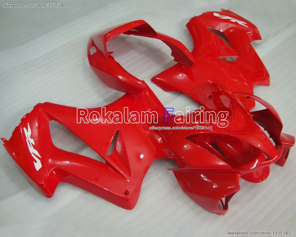 

Popular motorbike aftermarket kit For Honda VFR800 2002-2012 VFR 800 02-12 whole red Fairing set (Injection molding)