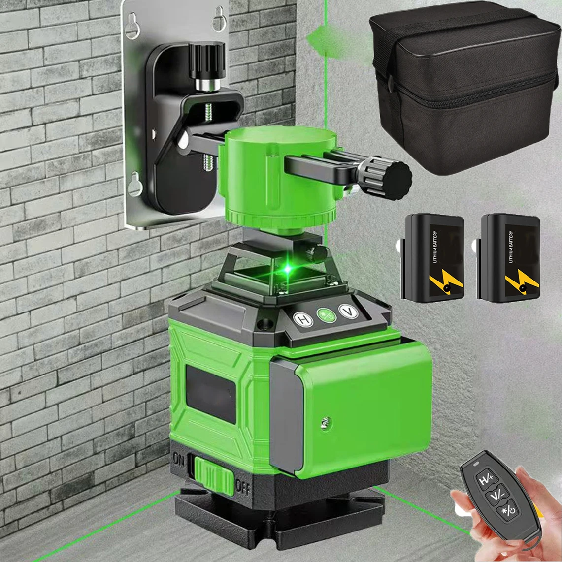 Зеленый луч нивелир 360 с аккумулятором. Лазеры в строительстве. 4d laser level. Профессиональный лазерный уровень lt l16-360а + штатив 3. Лазерный уровень 4d 360 16 линий.