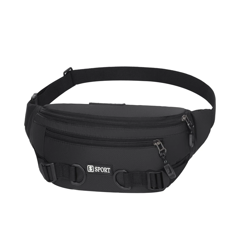 

Casual Men's Chest Bag Waist Pack Durable Oxford Fabric Men's Shoulder Bag Stylish Elegent Men's Crossbody Bag Male Belt Bag Sac