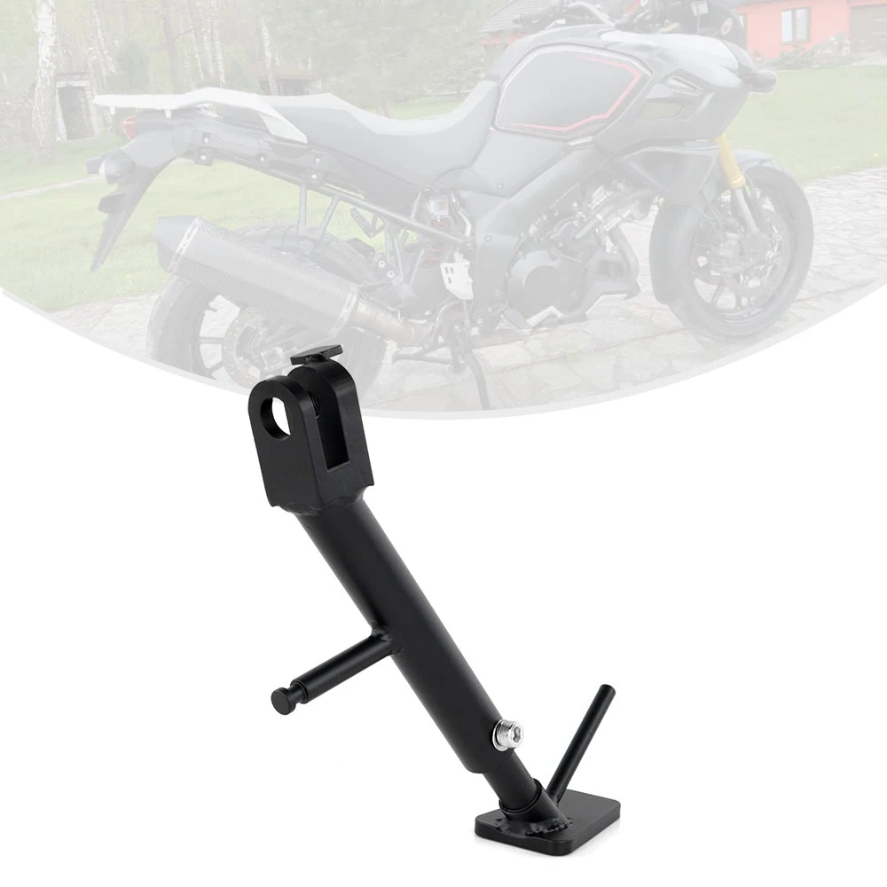Adjustable Kickstand Motorcycle Foot Side Stand For Suzuki V-STROM 1000 DL1000  V-STROM 1050 DL1050 Kick Stand Parking Bracket