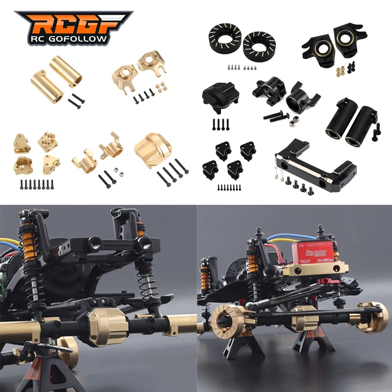 Латунные грузики RCGOFOLLOW AR44 осевая накладка на костяшки руля C-образные крепления