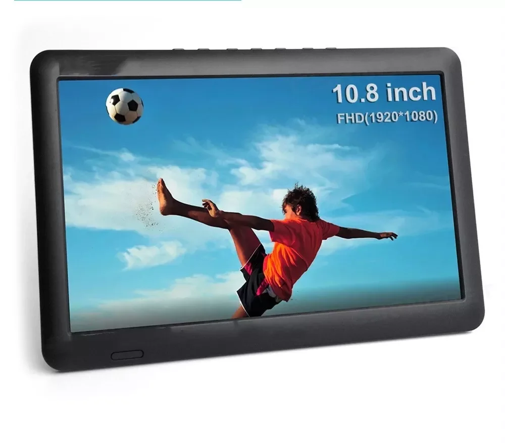 

2022 DVB-T2 ATSC портативный телевизор 10,8 дюйма Full-view светодиодный телевизор мини маленький автомобиль цифровой и аналоговый телевизор Поддержка ...