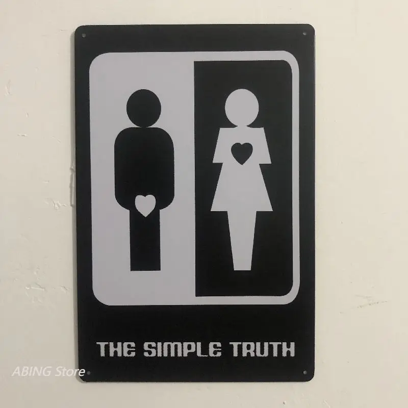 

[Простые таблички истины, винтажные металлические жестяные знаки, домашний бар, паб, гараж, декоративные пластины, мужская пещера, Настенная...