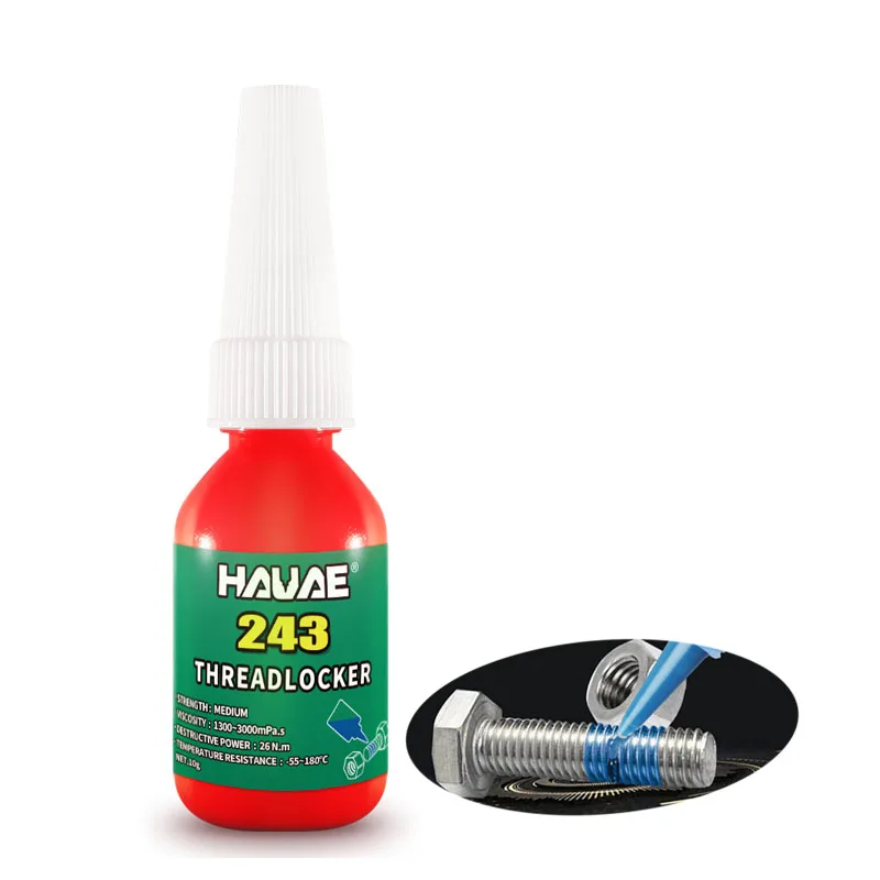 HAUAE 243 синяя Резьбовая Блокировка средней прочности съемный металлический