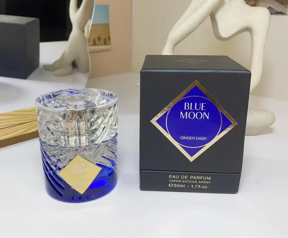 

High quality brand women perfume bluemoon long lasting natural taste with atomizer for men fragrances