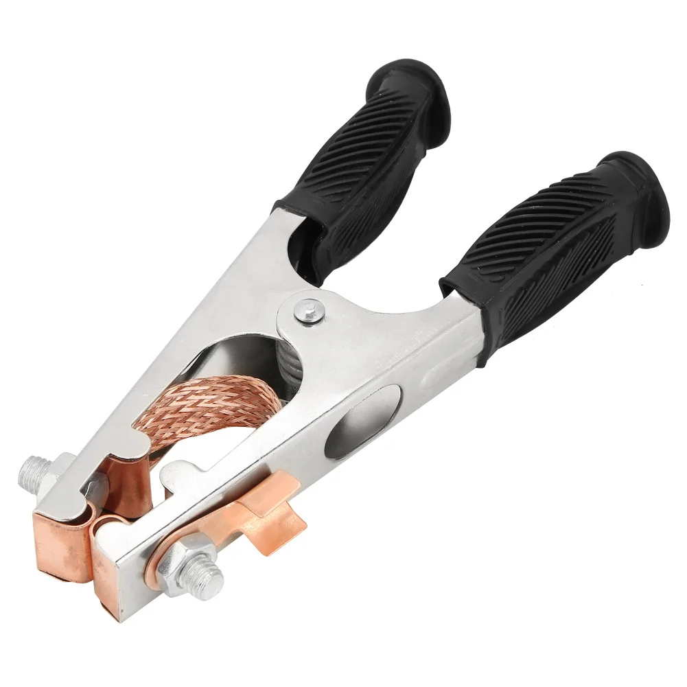 

500A Electroplated Ground Clamp Copper Welding Earth Clip for Manual Welder (US Type) Ground Ground Ground Ground