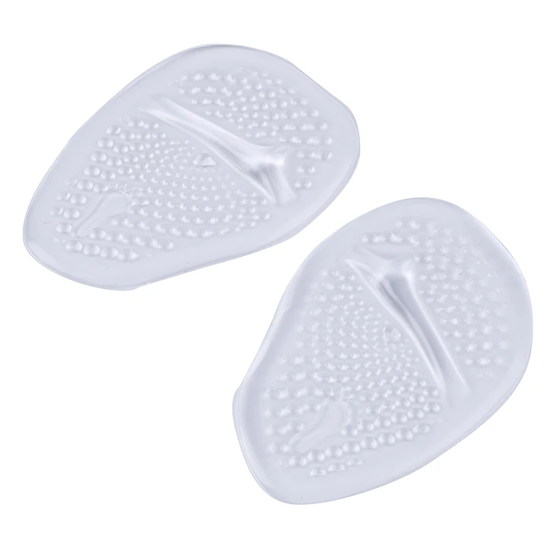 

1 пара прозрачных силиконовых накладок на переднюю часть стопы, гель для ног, подушечки, стельки